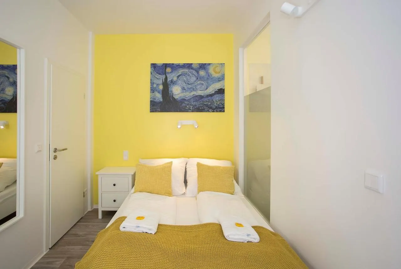 Zentral Gelegene, Helle Studio Apartments Nürnberg