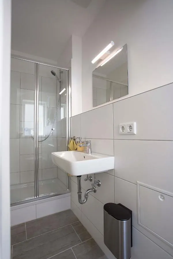 Zentral Gelegene, Helle Studio Apartments Nürnberg
